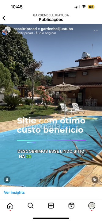 Granja para alquiler de vacaciones em Juatuba (Canaan)