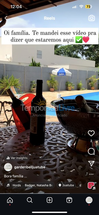 Granja para alquiler de vacaciones em Juatuba (Canaan)