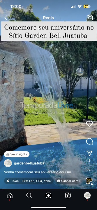 Granja para alquiler de vacaciones em Juatuba (Canaan)