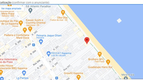 Rua 295 esquina com avenida.beira mar