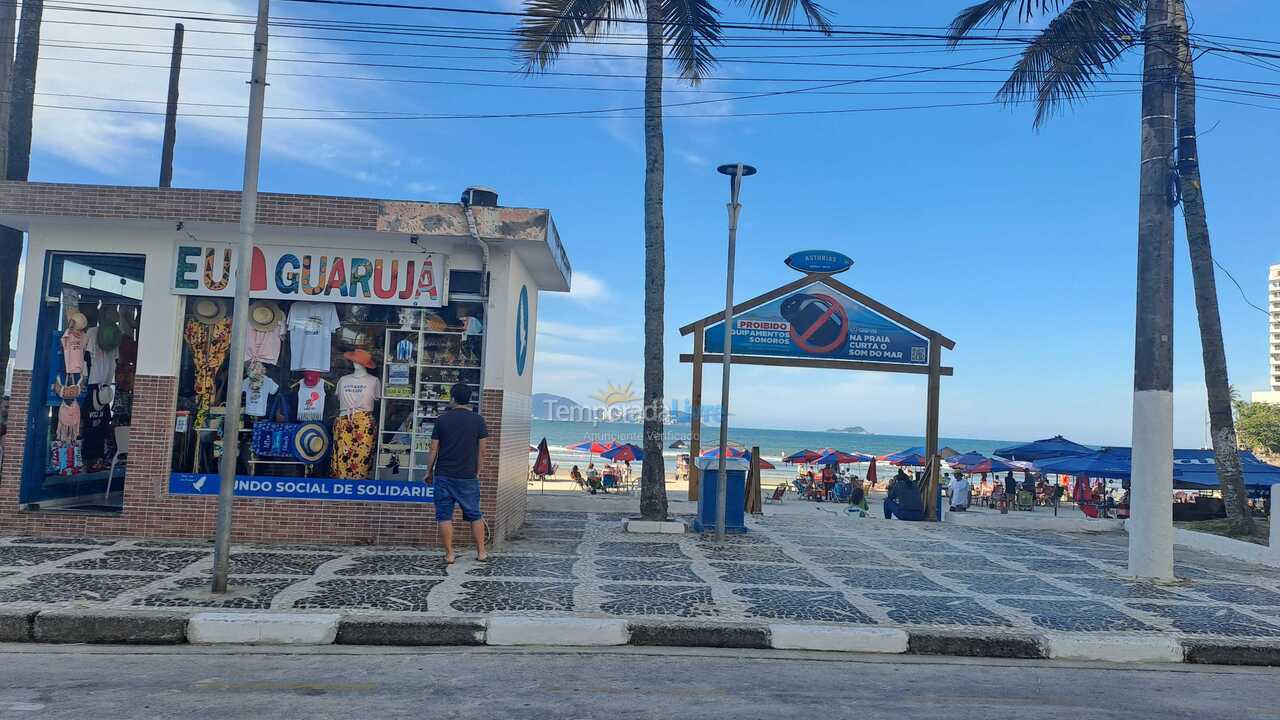 Apartamento para aluguel de temporada em Guarujá (Enseada)