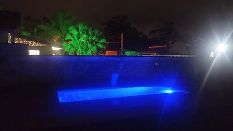 Iluminação piscina