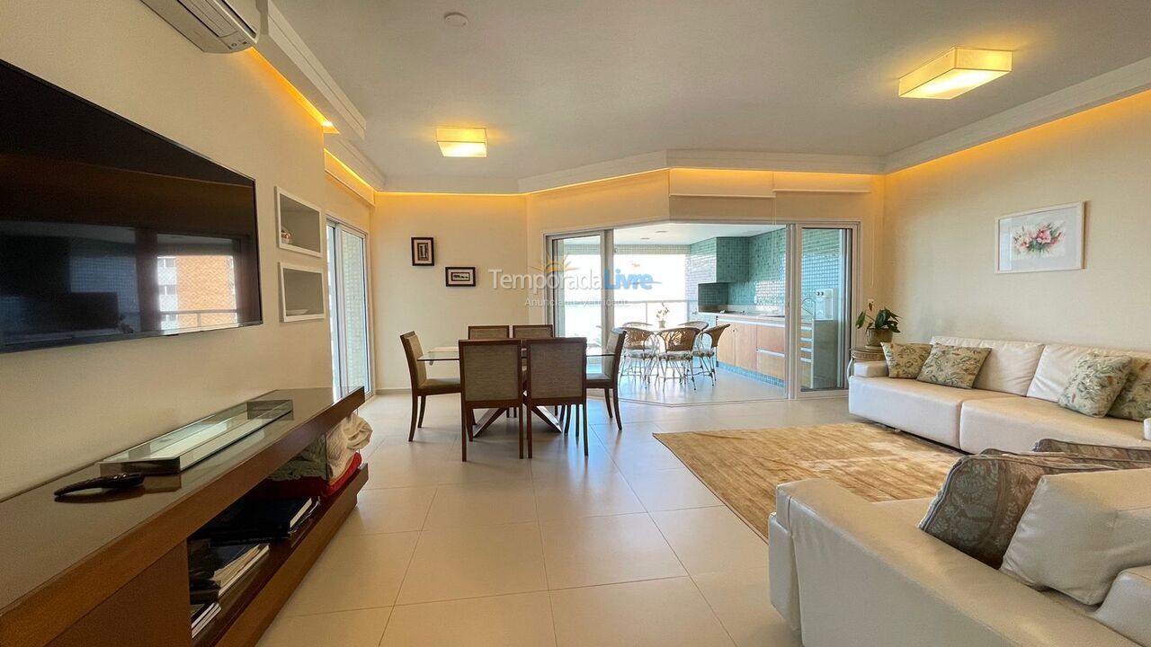 Apartamento para alquiler de vacaciones em Bertioga (Riviera de São Lourenço)