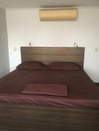 Cama king size na cobertura