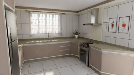 CASA BEIRA MAR, CALÇADÃO DA PRAIA DE BOMBAS, 04 SUÍTES, P/14 PESSOAS