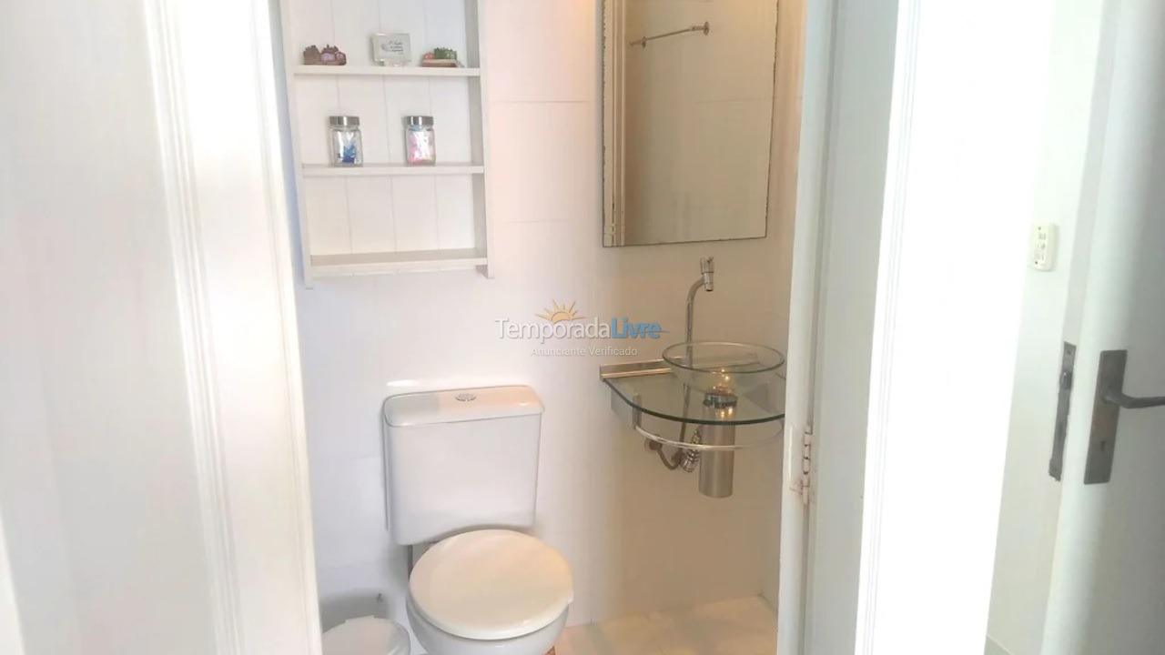 Apartamento para alquiler de vacaciones em Ubatuba (Praia das Toninhas)