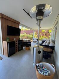 Casa frente al mar en la playa de Juquehy - 7 suites, piscina, barbacoa.