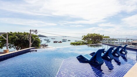 Piscina de borda infinita