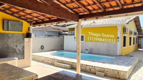 Casa con Piscina Ionizada - Bertioga / Indaiá