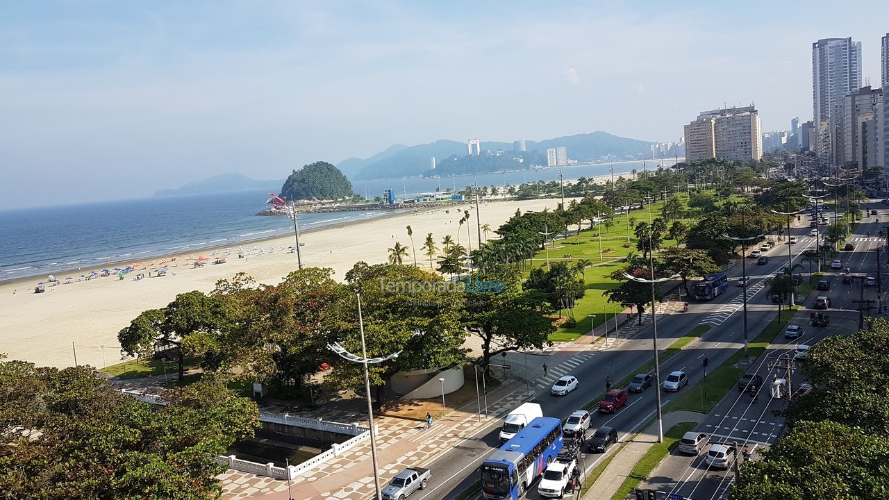 Apartamento para alquiler de vacaciones em Santos (Praia da Pompéia Gonzaga)