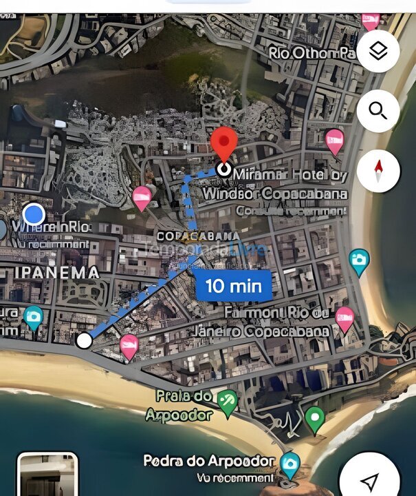 Apartment for vacation rental in Rio de Janeiro (Copacabana)