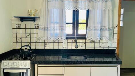 Casa de 03 habitaciones y PISCINA en Playa MARISCAL, a 320m DE LA PLAYA