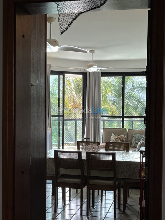 Apartamento para aluguel de temporada em Bertioga (Riviera de São Lourenço)