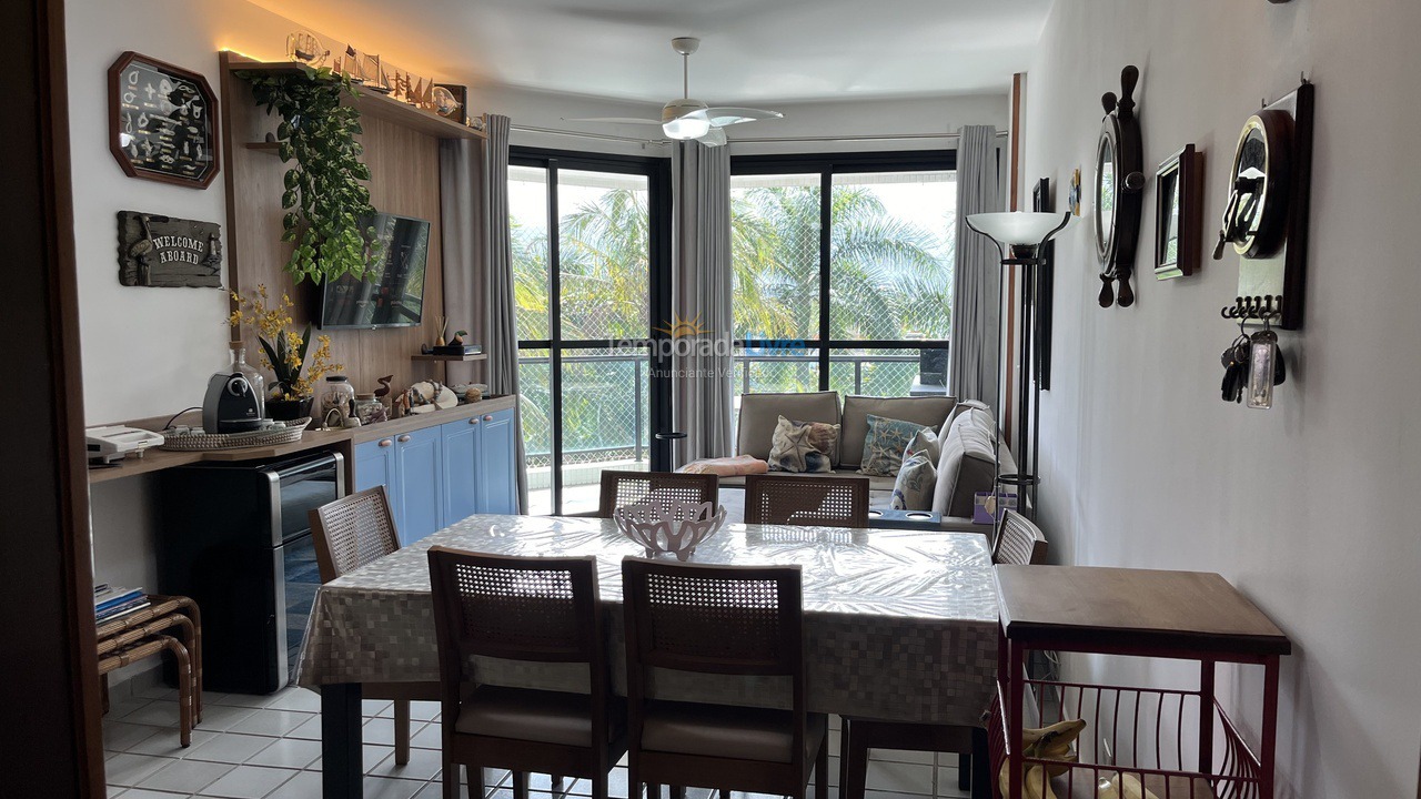 Apartamento para aluguel de temporada em Bertioga (Riviera de São Lourenço)