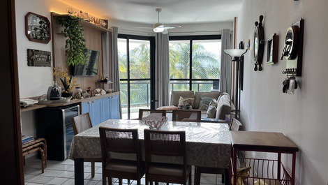 RIVIERA: Frente Praia, Suíte+3Dorms, Vent, Tela, Var Gourmet Churr, M4