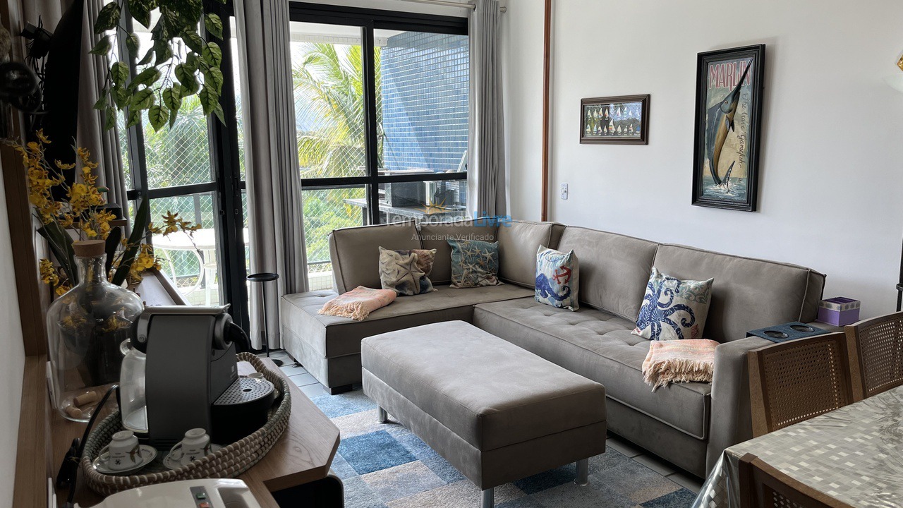 Apartamento para aluguel de temporada em Bertioga (Riviera de São Lourenço)