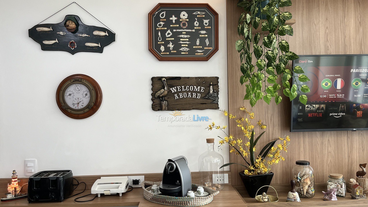 Apartamento para aluguel de temporada em Bertioga (Riviera de São Lourenço)