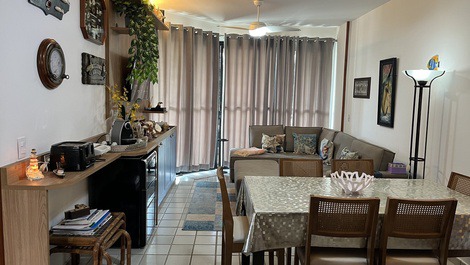 RIVIERA: Frente Praia, Suíte+3Dorms, Vent, Tela, Var Gourmet Churr, M4