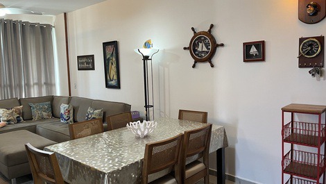 RIVIERA: Frente Praia, Suíte+3Dorms, Vent, Tela, Var Gourmet Churr, M4