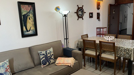 RIVIERA: Frente Praia, Suíte+3Dorms, Vent, Tela, Var Gourmet Churr, M4