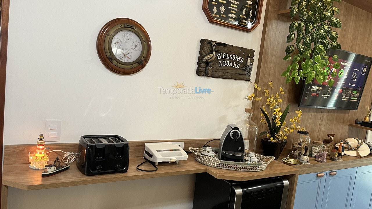 Apartamento para aluguel de temporada em Bertioga (Riviera de São Lourenço)