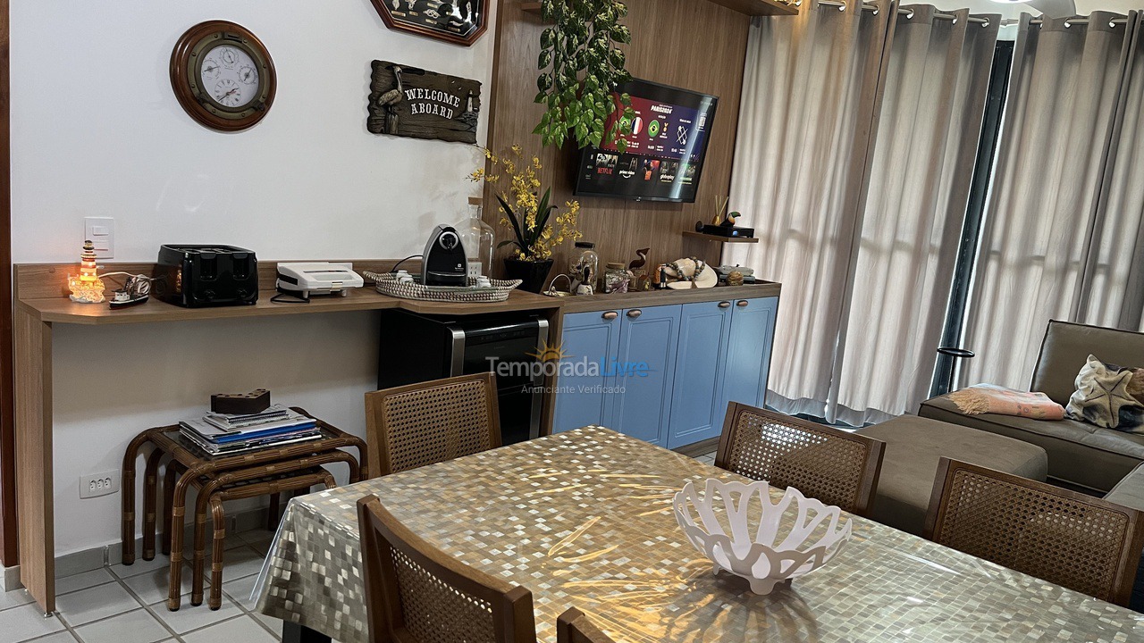 Apartamento para aluguel de temporada em Bertioga (Riviera de São Lourenço)