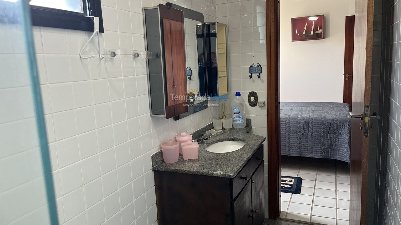 Apartamento para aluguel de temporada em Bertioga (Riviera de São Lourenço)