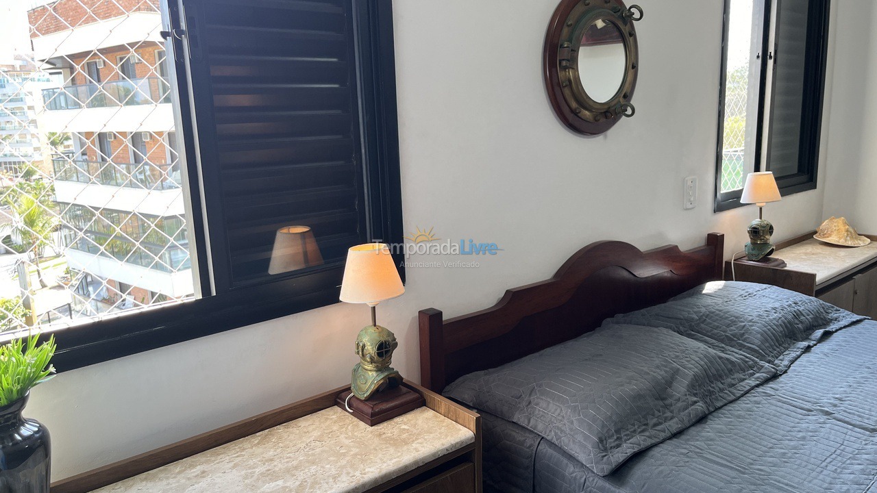 Apartamento para aluguel de temporada em Bertioga (Riviera de São Lourenço)