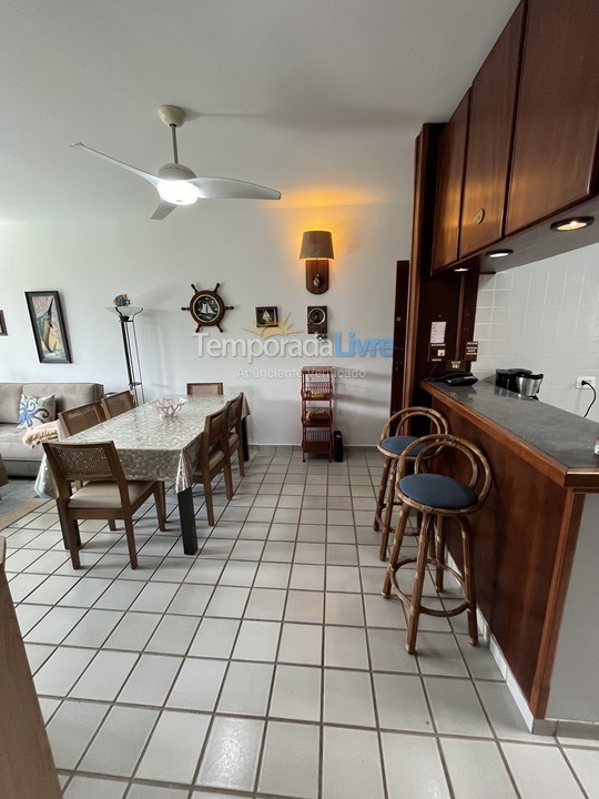 Apartamento para aluguel de temporada em Bertioga (Riviera de São Lourenço)