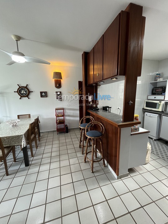 Apartamento para aluguel de temporada em Bertioga (Riviera de São Lourenço)