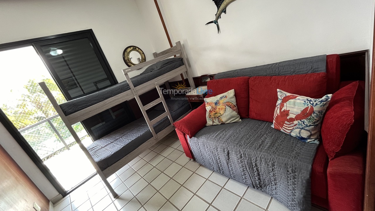 Apartamento para aluguel de temporada em Bertioga (Riviera de São Lourenço)