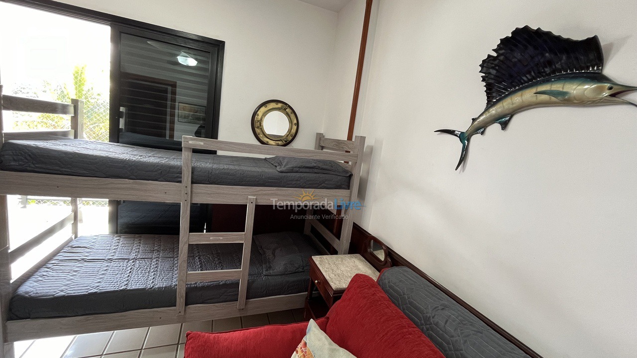 Apartamento para aluguel de temporada em Bertioga (Riviera de São Lourenço)