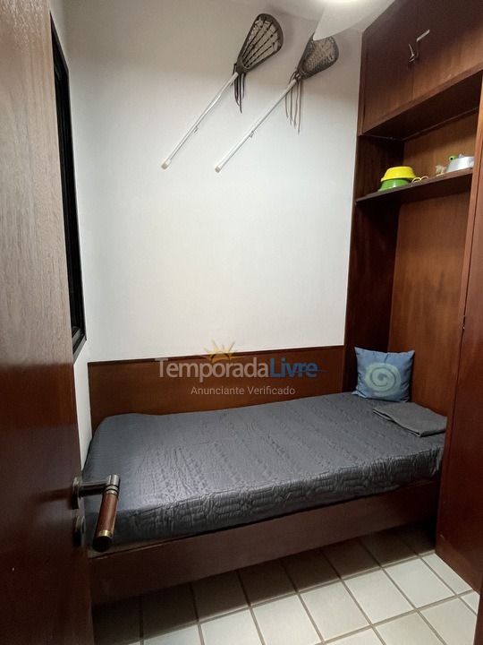 Apartamento para aluguel de temporada em Bertioga (Riviera de São Lourenço)