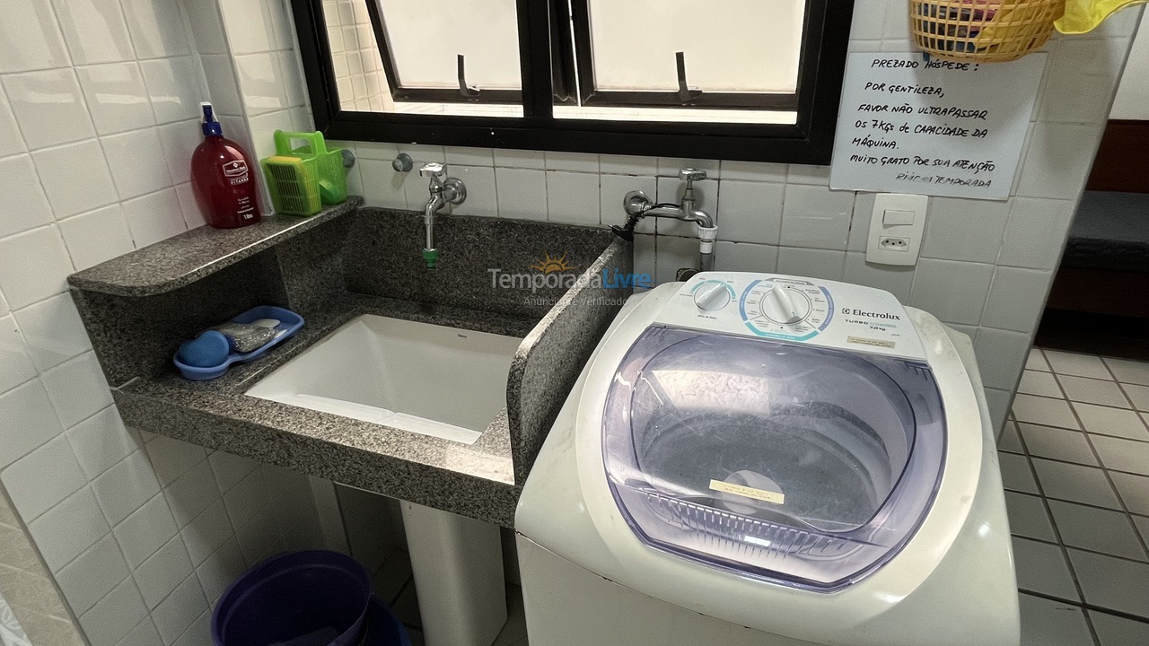 Apartamento para aluguel de temporada em Bertioga (Riviera de São Lourenço)