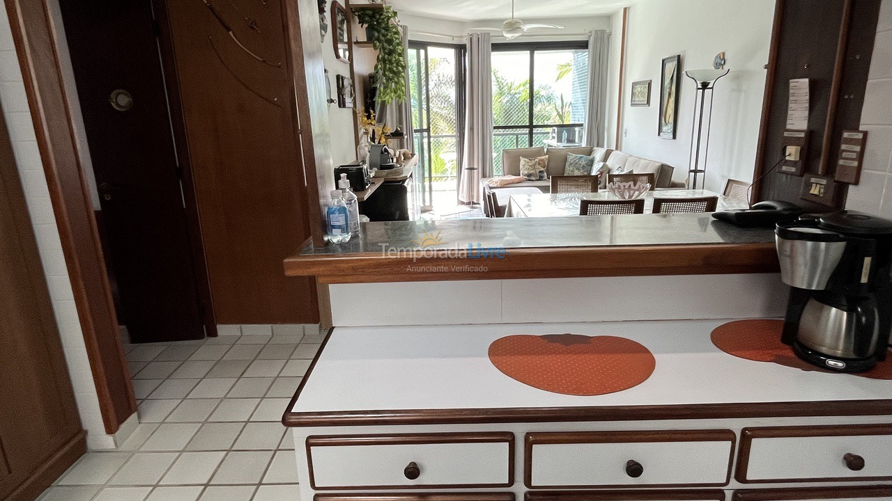 Apartamento para aluguel de temporada em Bertioga (Riviera de São Lourenço)