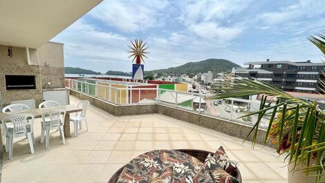 ÁTICO DE 04 DORMITORIOS EN LA PLAYA DE BOMBINHAS (CENTRO)