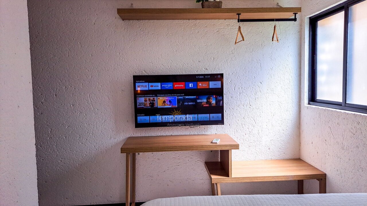 Apartamento para aluguel de temporada em Porto de Pedras (Praia do Patacho)