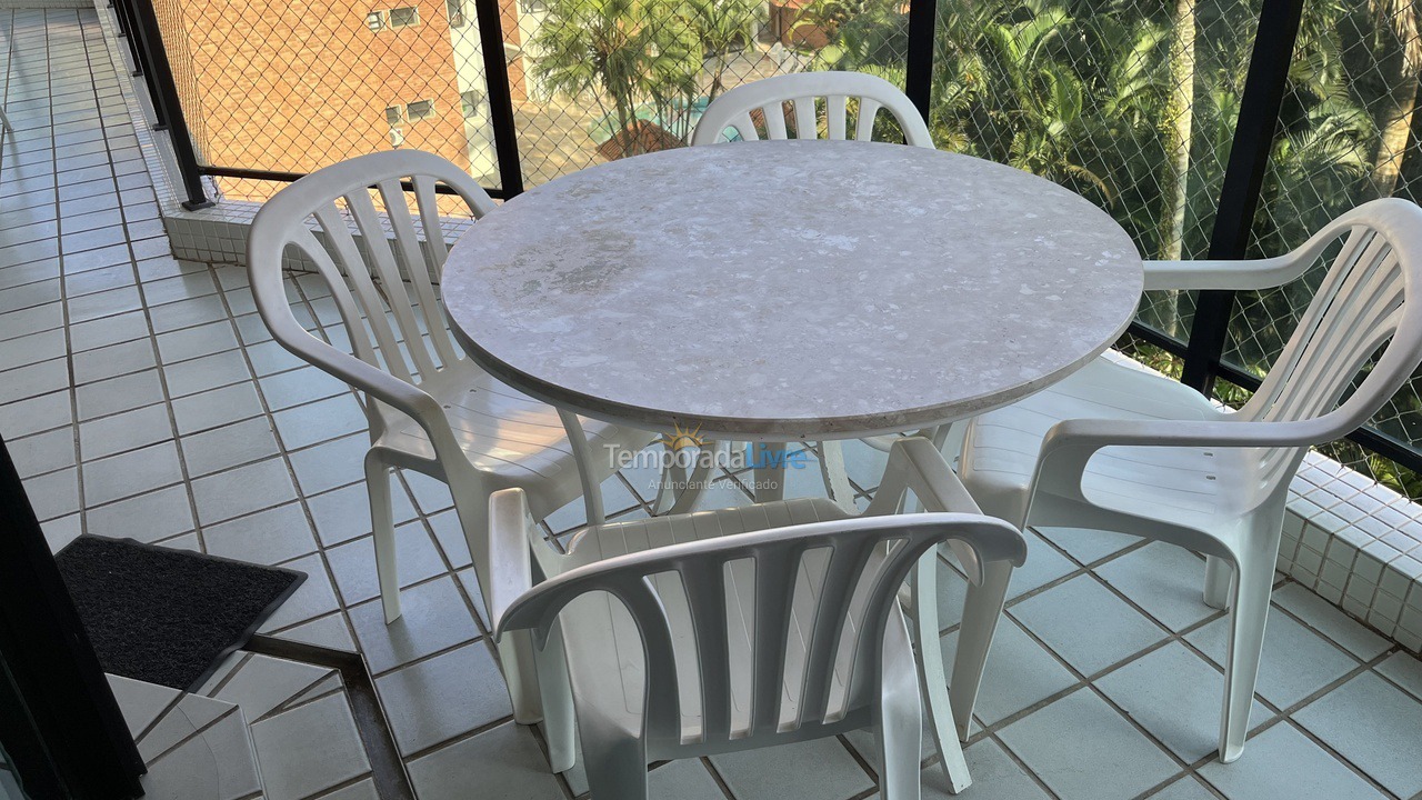 Apartamento para aluguel de temporada em Bertioga (Riviera de São Lourenço)