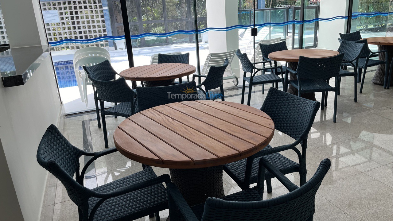 Apartamento para aluguel de temporada em Bertioga (Riviera de São Lourenço)