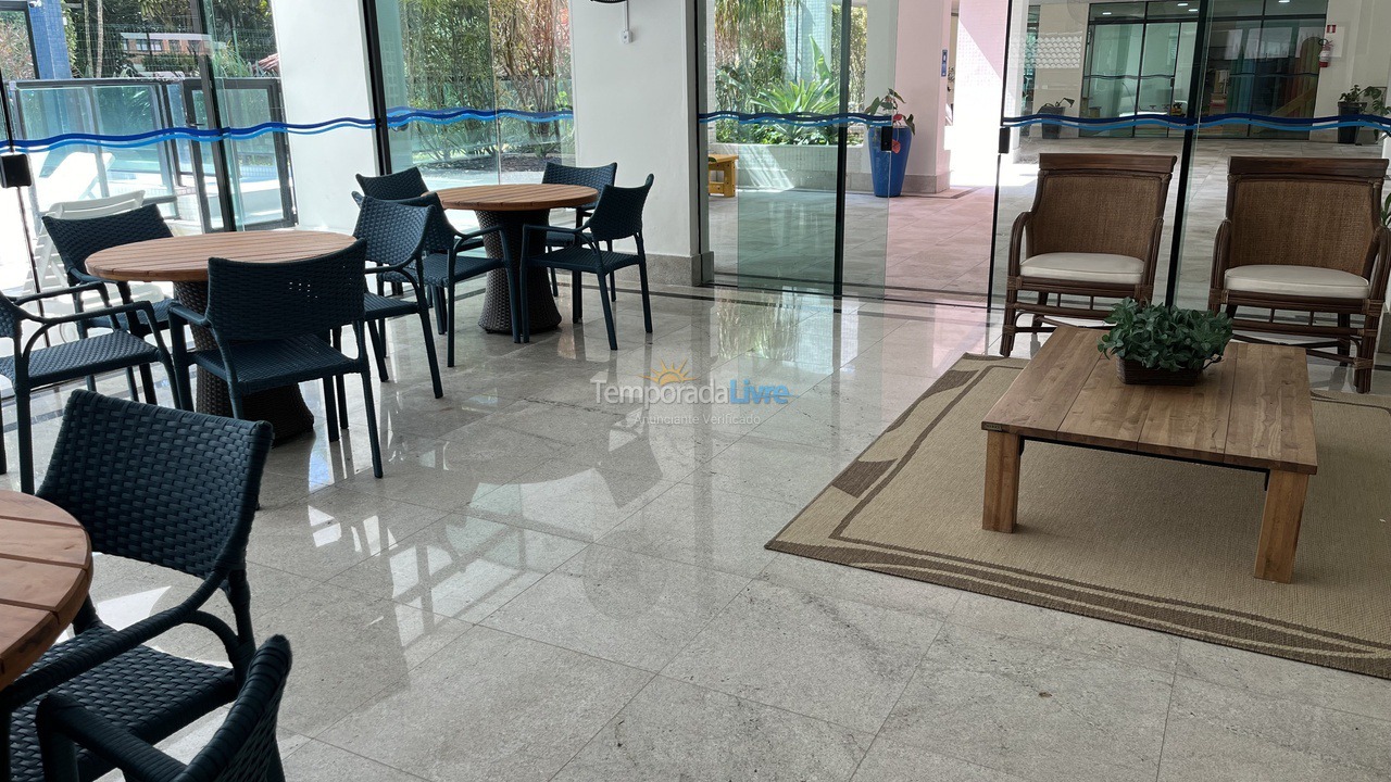 Apartamento para aluguel de temporada em Bertioga (Riviera de São Lourenço)