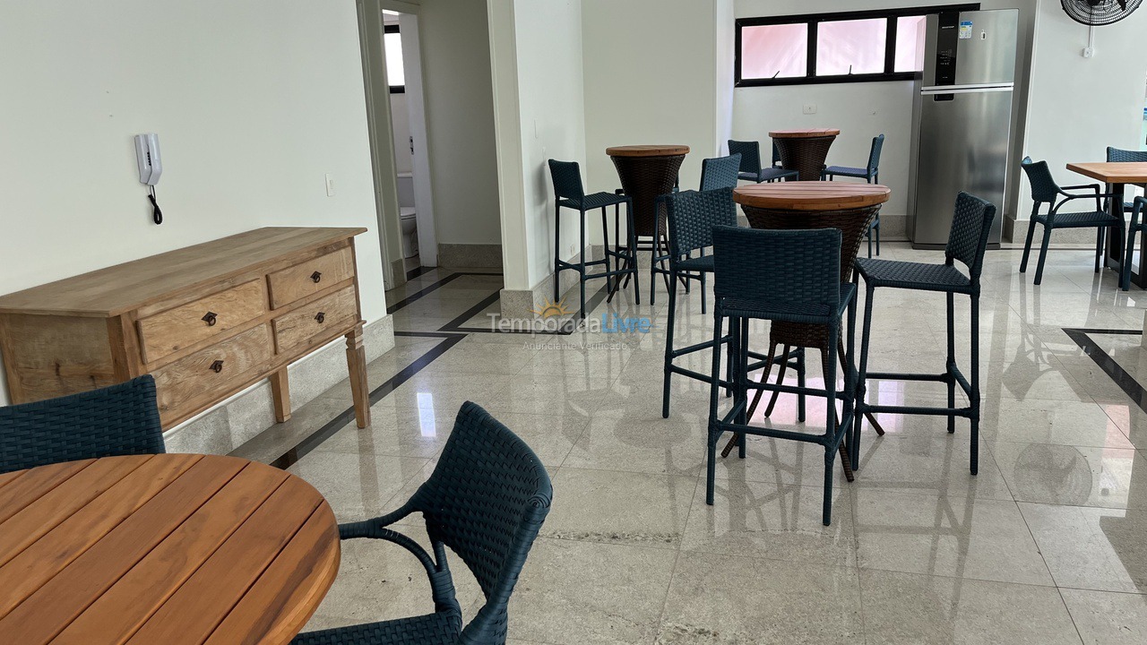 Apartamento para aluguel de temporada em Bertioga (Riviera de São Lourenço)