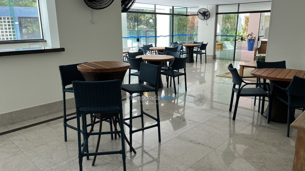 Apartamento para aluguel de temporada em Bertioga (Riviera de São Lourenço)