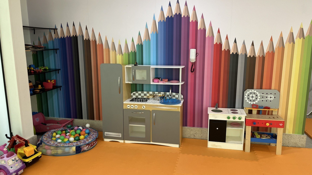 Apartamento para aluguel de temporada em Bertioga (Riviera de São Lourenço)