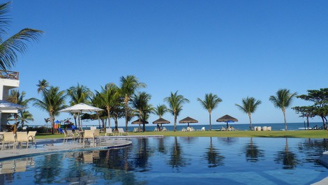 GUARAJUBA (Paraíso dos Corais) - in front of the beach "Pé na Areia ''