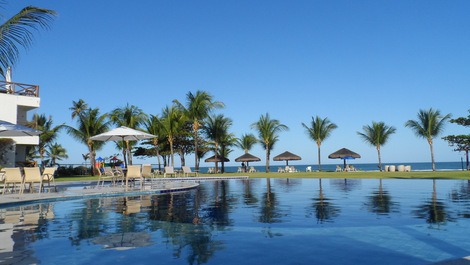 GUARAJUBA (Paraíso dos Corais) - in front of the beach "Pé na Areia ''