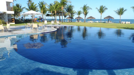 GUARAJUBA (Paraíso dos Corais) - in front of the beach "Pé na Areia ''