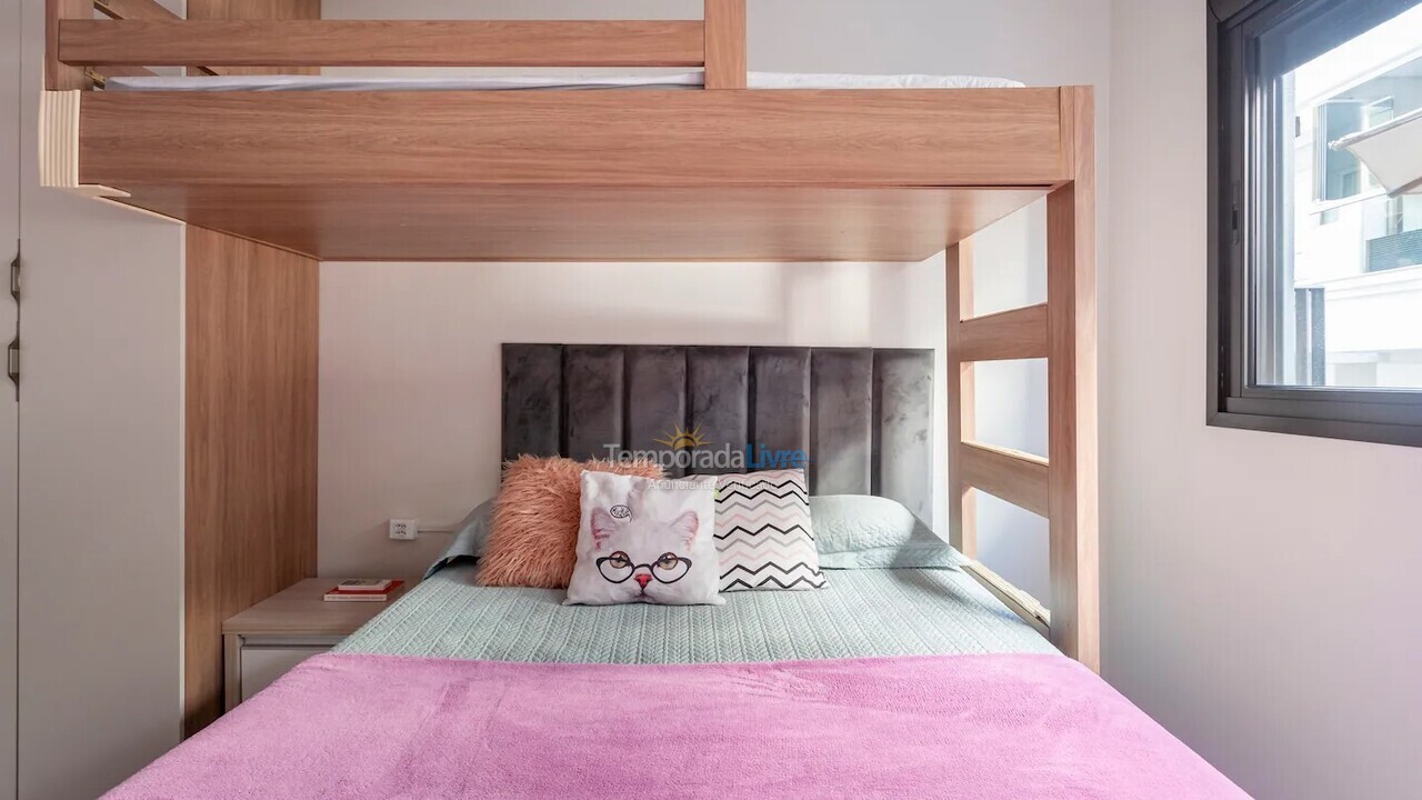 Apartment for vacation rental in Governador Celso Ramos (Praia de Palmas)