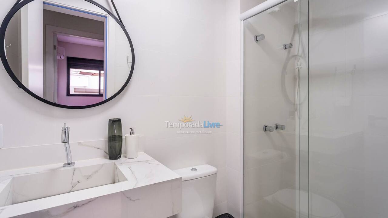 Apartment for vacation rental in Governador Celso Ramos (Praia de Palmas)