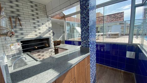 Maravilhosa cobertura piscina e churrasqueira privativa - 257 mts