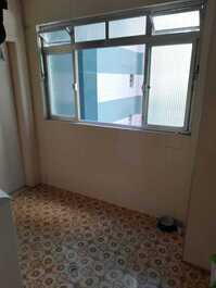 Apartamento de 2 habitaciones en la arena - Gonzaga - Santos